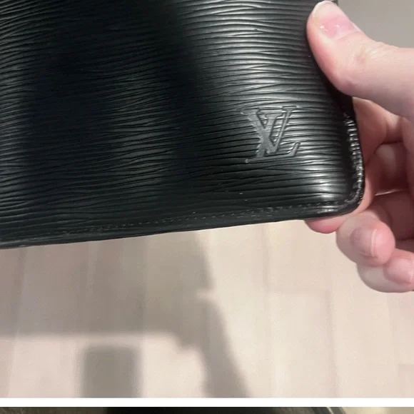 Louis Vuitton Riviera black Epi leather handbag - Picture 6 of 8